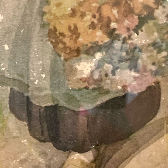 Vintage Metal Oval Picture From Holland 8/12 Inch - Picture 6 of 14